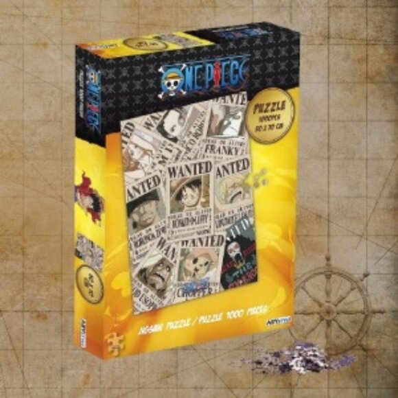 NWOT - ABYstyle One Piece Anime Wanted Poster Jigsaw Puzzle 1000 Pcs - Picture 13 of 16